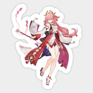 Yaemiko hoyoverse genshinnimpact mihoyo Sticker